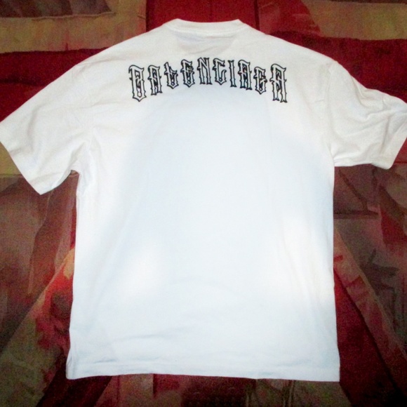 balenciaga tattoo t shirt